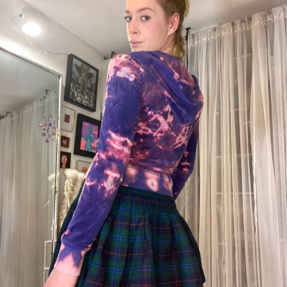 Juicy Reverse Dyed Zip Sweater - Picture 2 of 8